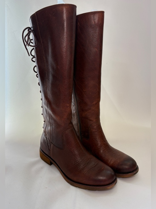 Sofft Shoes - Söfft Sharnell II‎ Waterproof Leather Tall Riding Boots Whiskey Brown - Size 8.5